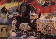 Boris Kustodiev A Bolshevik France oil painting artist